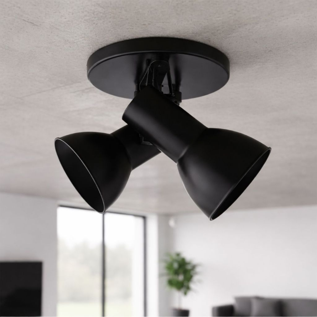 Spot Duplo Teto Direcionável Plástico 4 Cores Disponíveis Bivolt em Oferta na Shopee