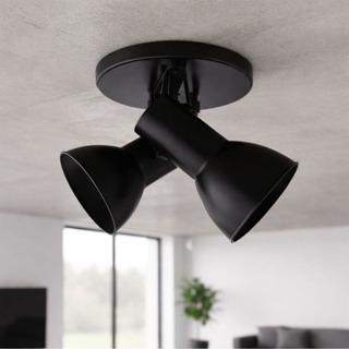 Spot Duplo Teto Direcionável Plástico 4 Cores Disponíveis Bivolt em Oferta na Shopee