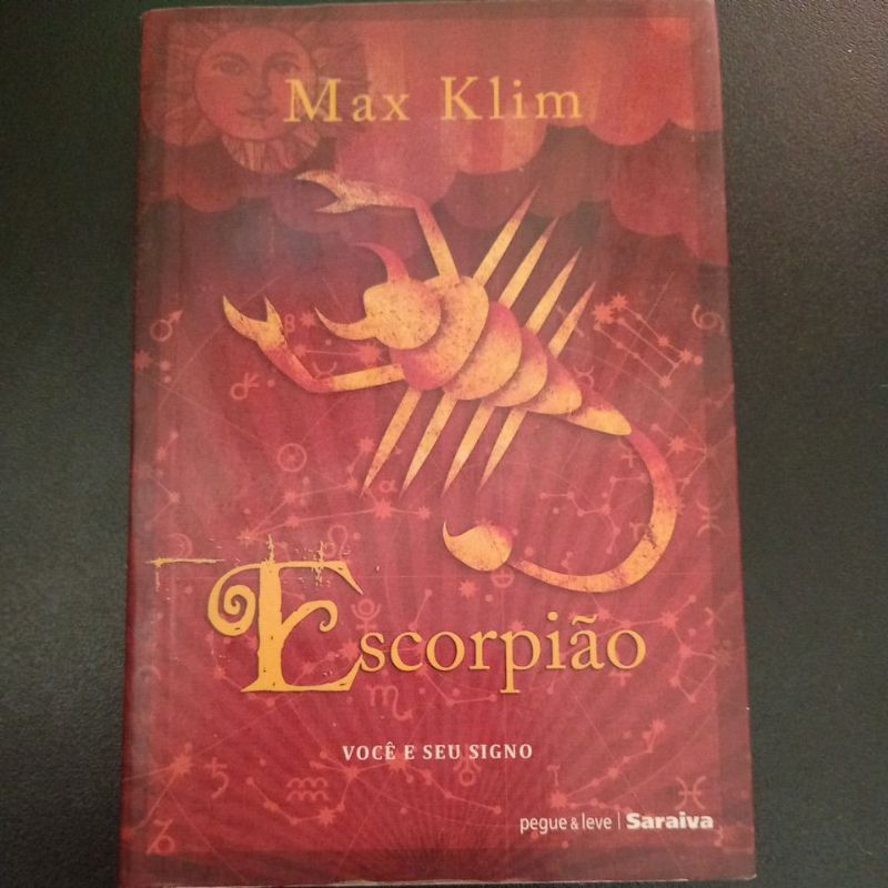 livreto signo Escorpião 🦂, usado .
