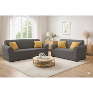 Kit Capa De Sofá Agarradinha Malha Gel  2 E 3 Lugares Grossa Protetor Caladinha Gato Cachorro em Oferta na Shopee