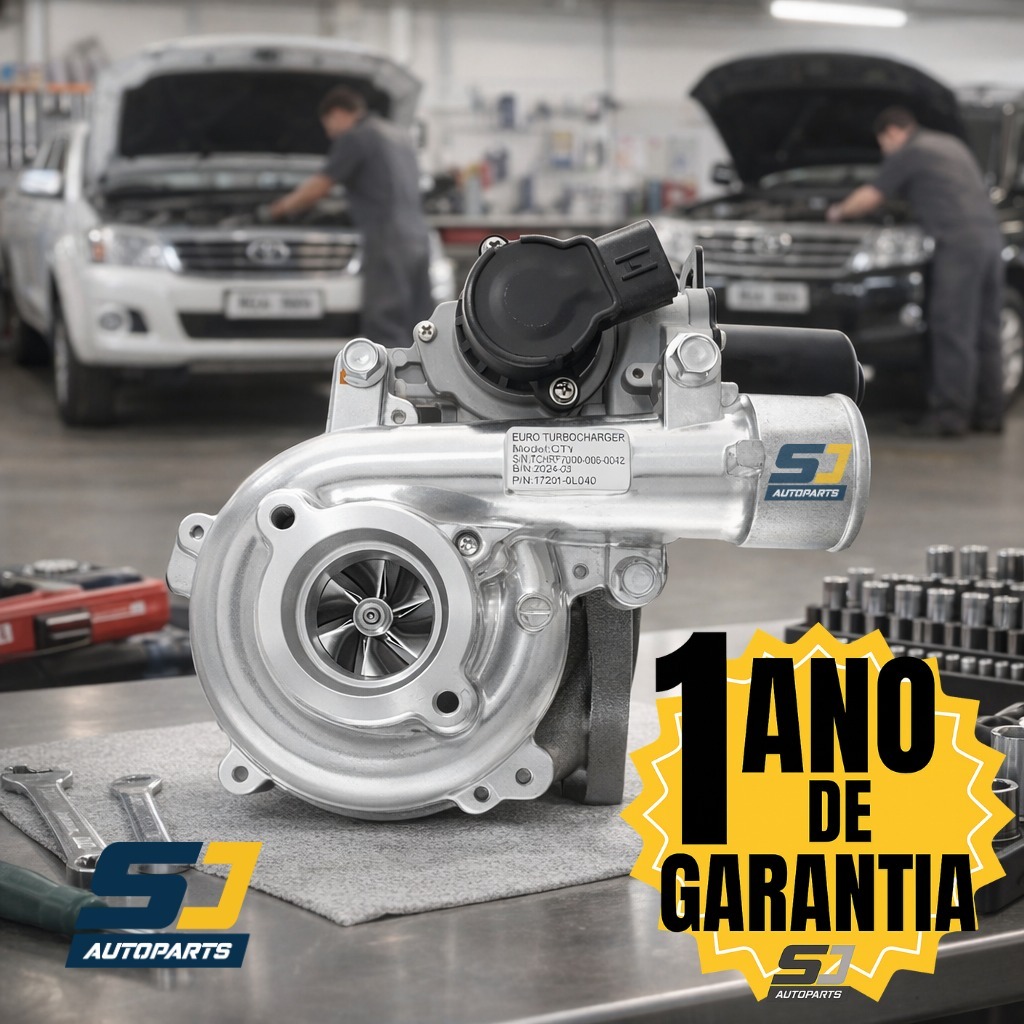 Turbo Turbina Toyota Hilux 3.0 SW4 3.0 SRV SRX Motor 1KD-FTV de 2005 a 2015