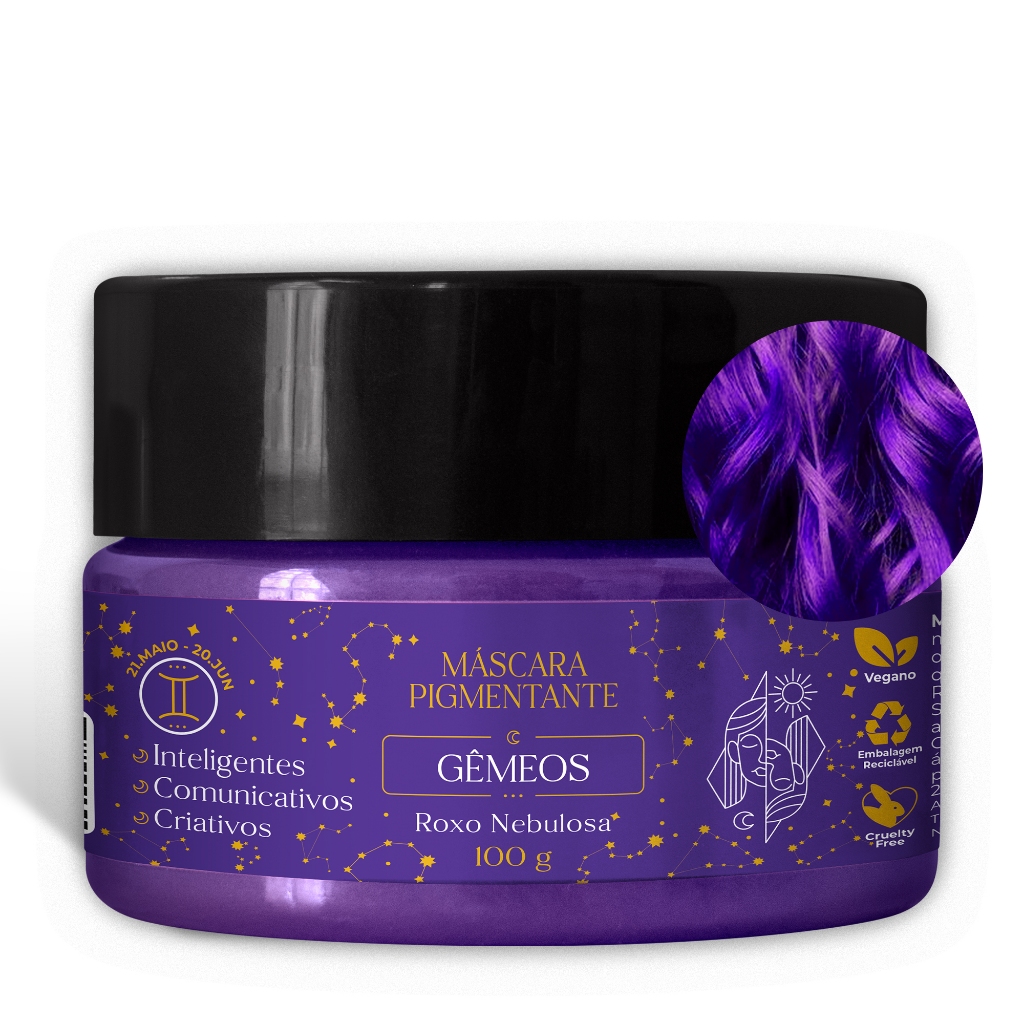 Imagem Máscara Pigmentante Signos Kamaleão Color - Gêmeos - 100g