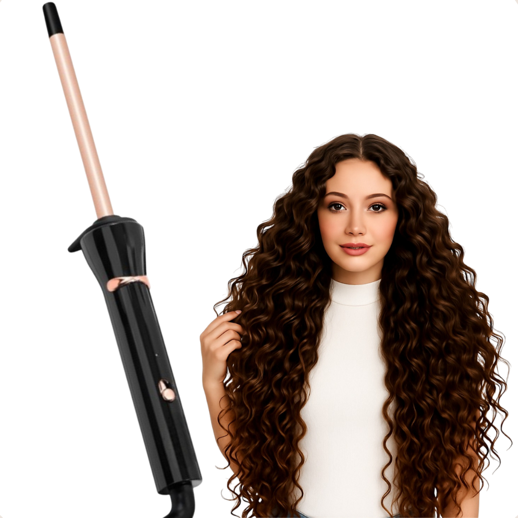 Modelador Bivolt de Cachos Cônico Profissional Aquecimento Rápido Maquina Potente em Oferta na Shopee