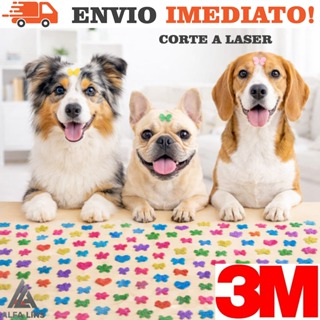 50 Adesivos para Pets 1,5 cm à 2,0 cm Alta Fixação 3M Banho Tosa Acessórios Pet Macho Fêmea Petshop em Oferta na Shopee