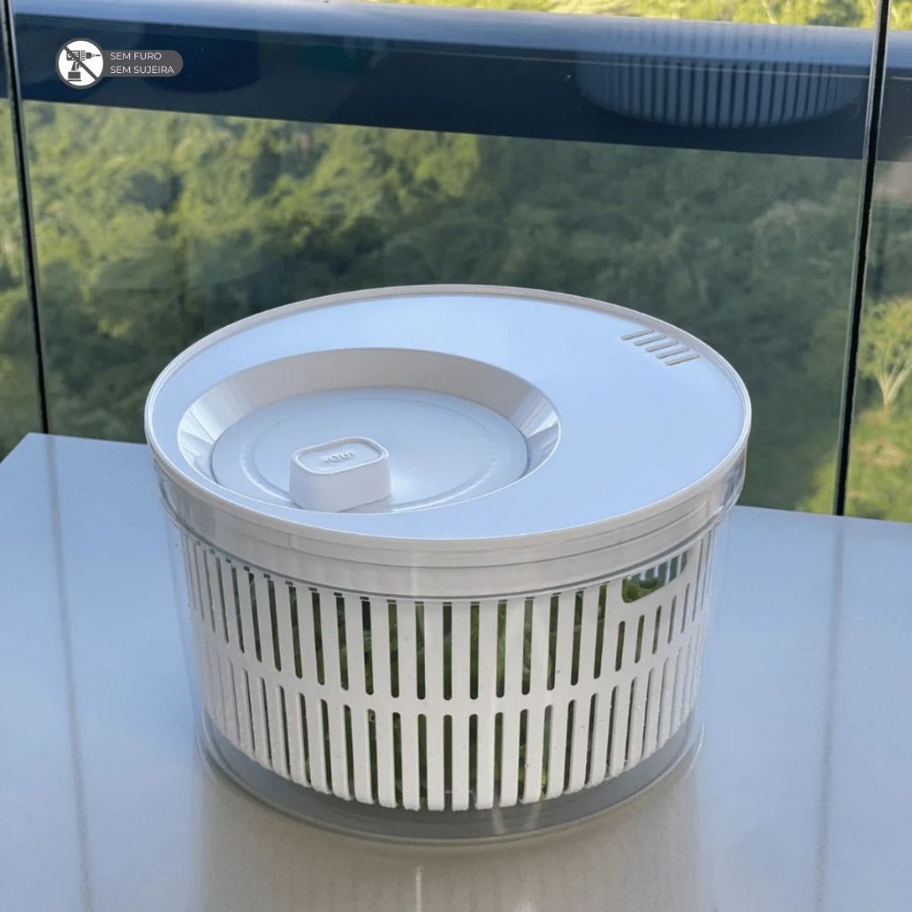 Lava e Seca Clear Fresh 5,5L Secador Salada