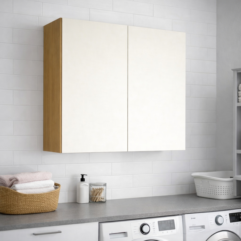 Armario Para Lavanderia Organizador Cozinha 2 Portas Edição Suíça Luxo em Oferta na Shopee