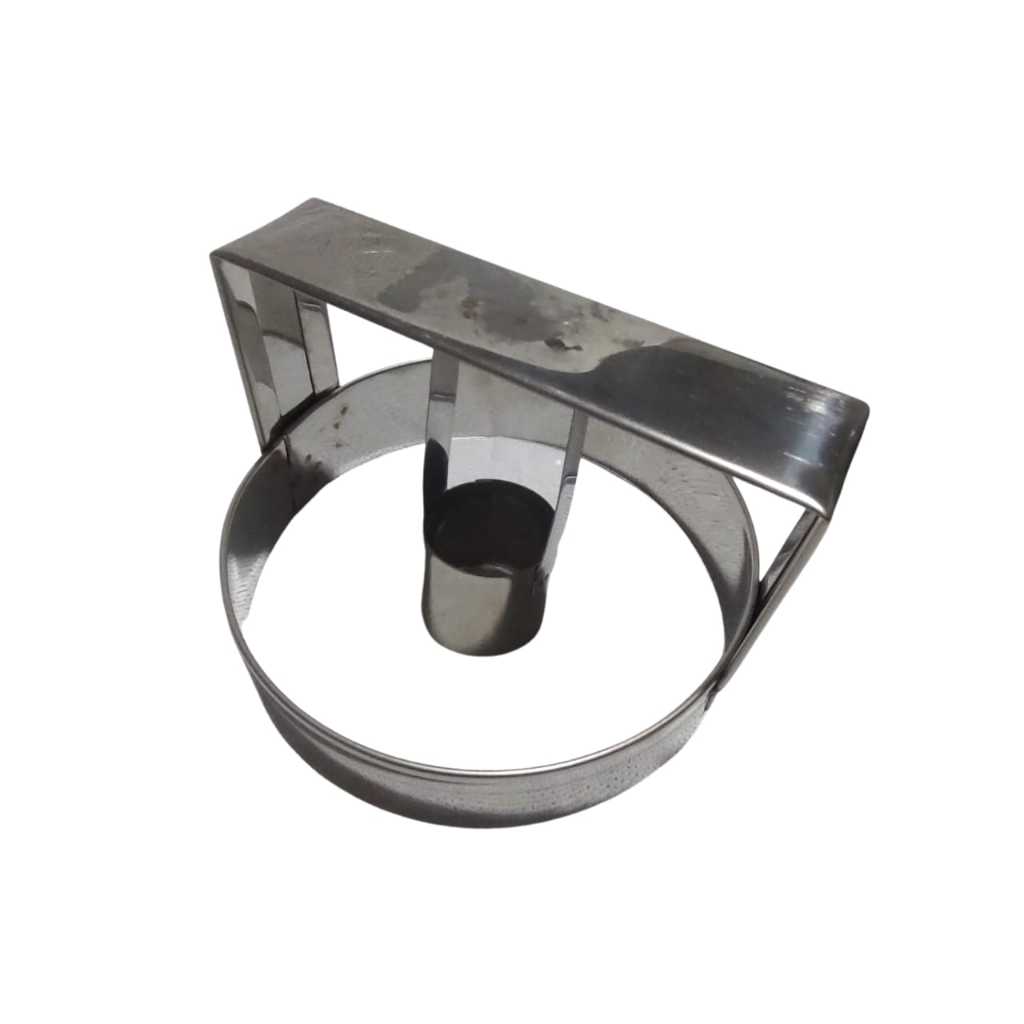 FORMASSA - Aro cortador e Modelador de Donuts Rosquinhas 15 X 3 /12 X 3 / 9 X 3 / 6 X 3 em inox
