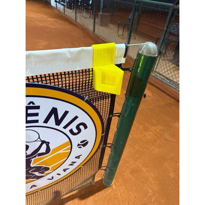 Suporte duplo para celular rede de tênis