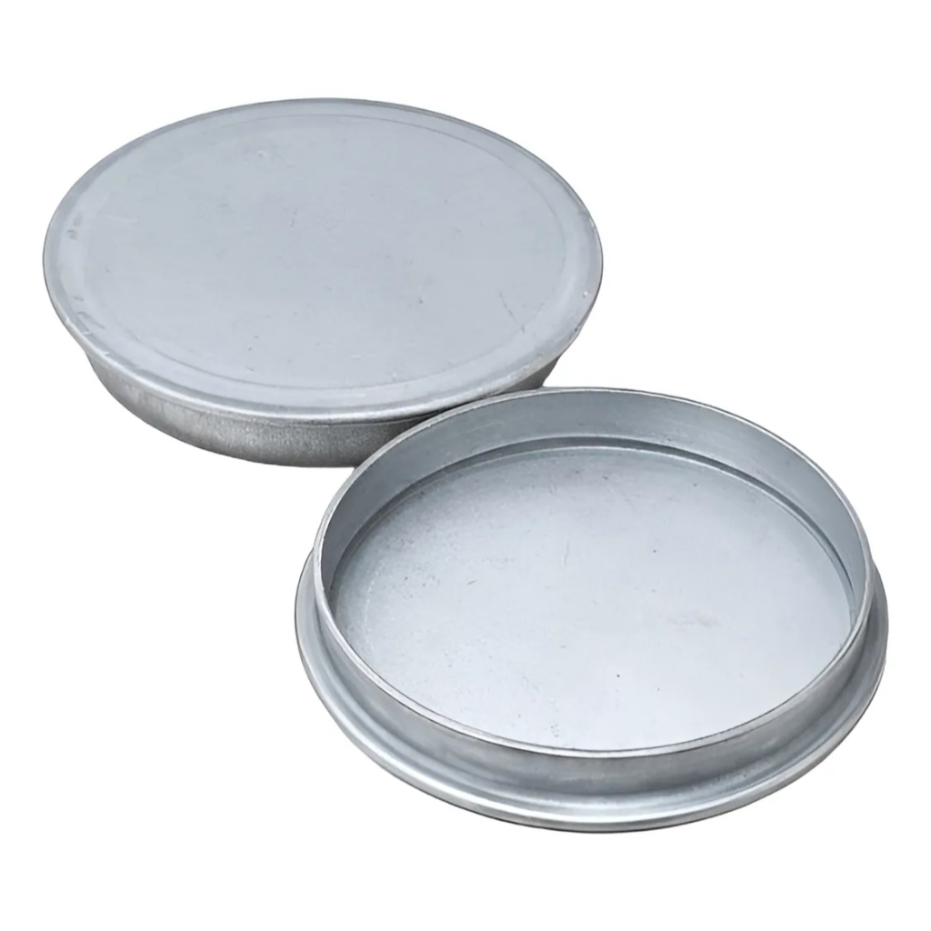 Par Calota Cubo Roda Traseira Gol Fox Up Golf Polo Prata