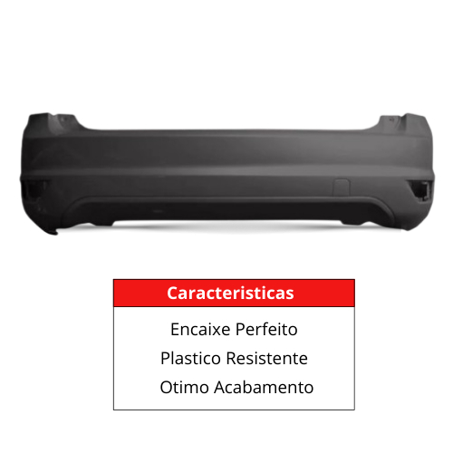 Parachoque Traseiro Focus 2009 2010 2011 2012 2013 1ª Linha Novo — imagem 2 de 2