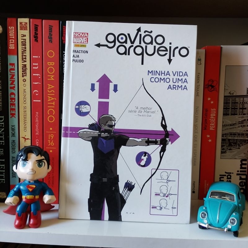 HQ Gavião Arqueiro: Minha Vida Como Uma Arma - Matt Fraction e David Aja - Panini