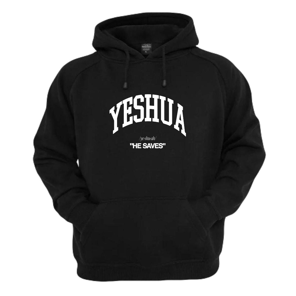 Moletom Blusa De Frio Yeshua Cristã Evangélica Casaco Canguru Adulto Confortável em Oferta na Shopee