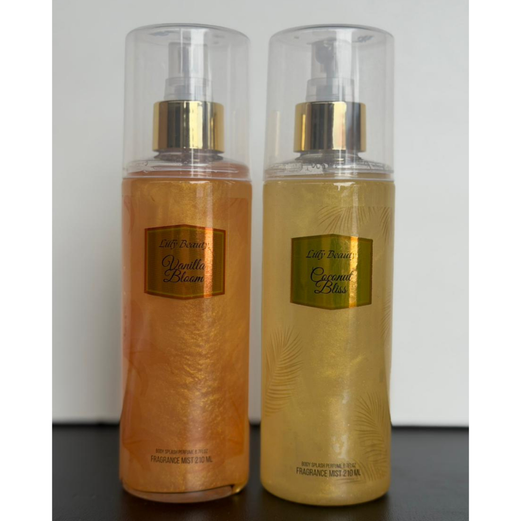 Kit 2 Body Splash Lilly Beauty 210ml varios cheiros blogueira