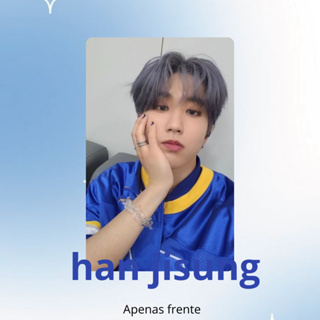 photocard fanmade han jisung stray kids unitario em Oferta na Shopee