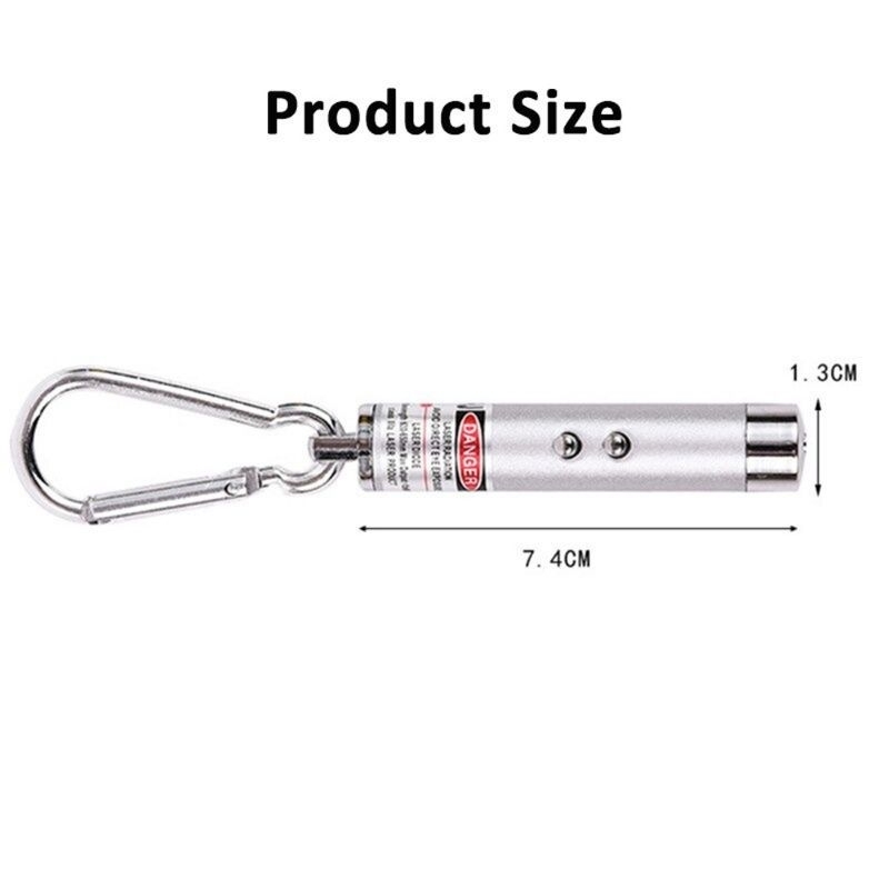 kit 5 Chaveiro Laser 3 Em 1 Laser Potente Lanterna