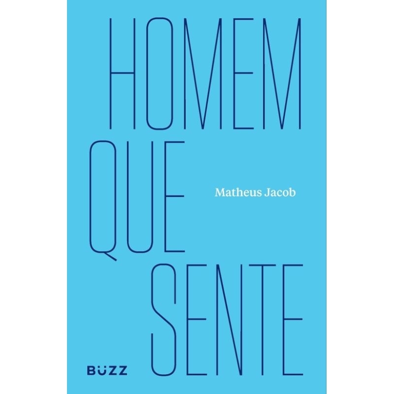 (Veja o vídeo) - Livros USADOS: Homem que Sente -Matheus Jacob