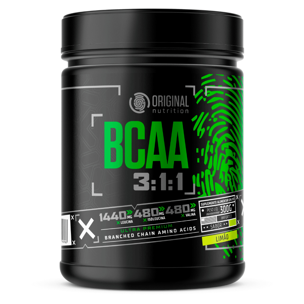 Suplemento em pó Bcaa Powder 300G Original Nutrition - Limão em Oferta na Shopee
