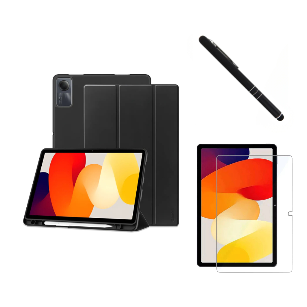 Kit Completo Capa Case Tablet Para Xiaomi Redmi Pad SE 11 + Película + Caneta em Oferta na Shopee