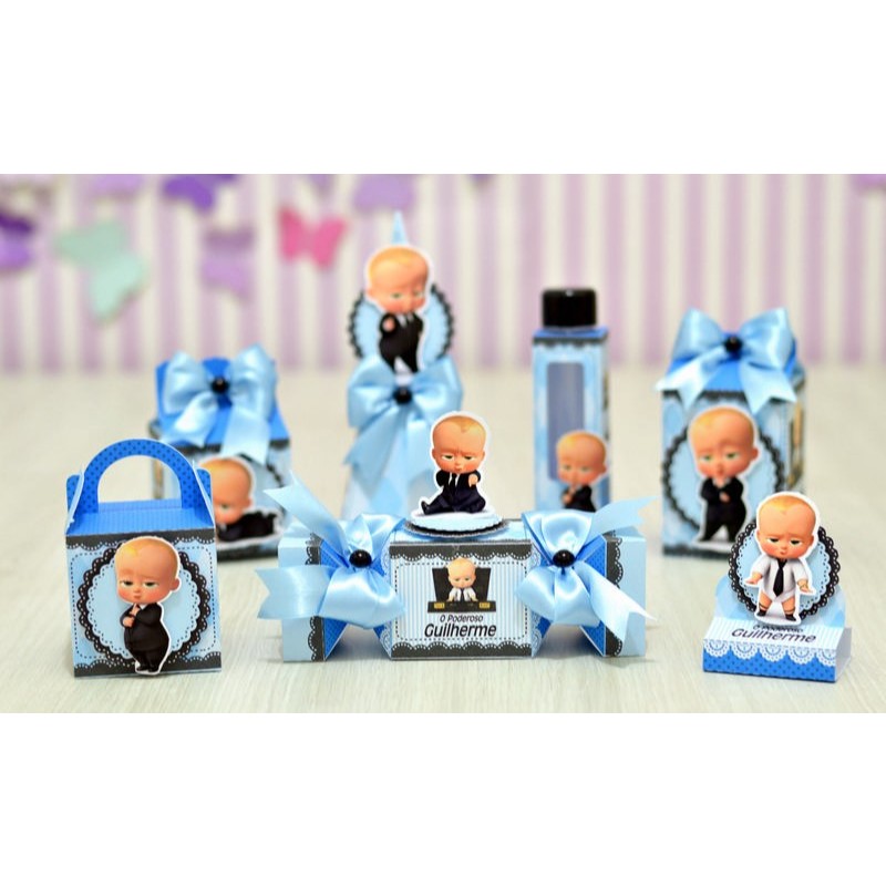 PEGUE E MONTE LEMBRANCINHAS - KIT FESTA CAIXINHAS PERSONALIZADAS - TEMA O PODEROSO CHEFINHO