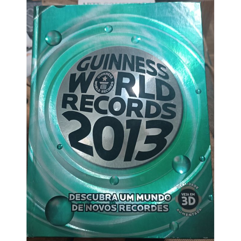 Livro Guinness World Records 2013
