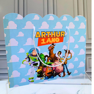 Sacolinha TOY STORY Personalizado | Sacolinha | Lembrancinha | Mimos | Aniversário PEGUE E MONTE em Oferta na Shopee