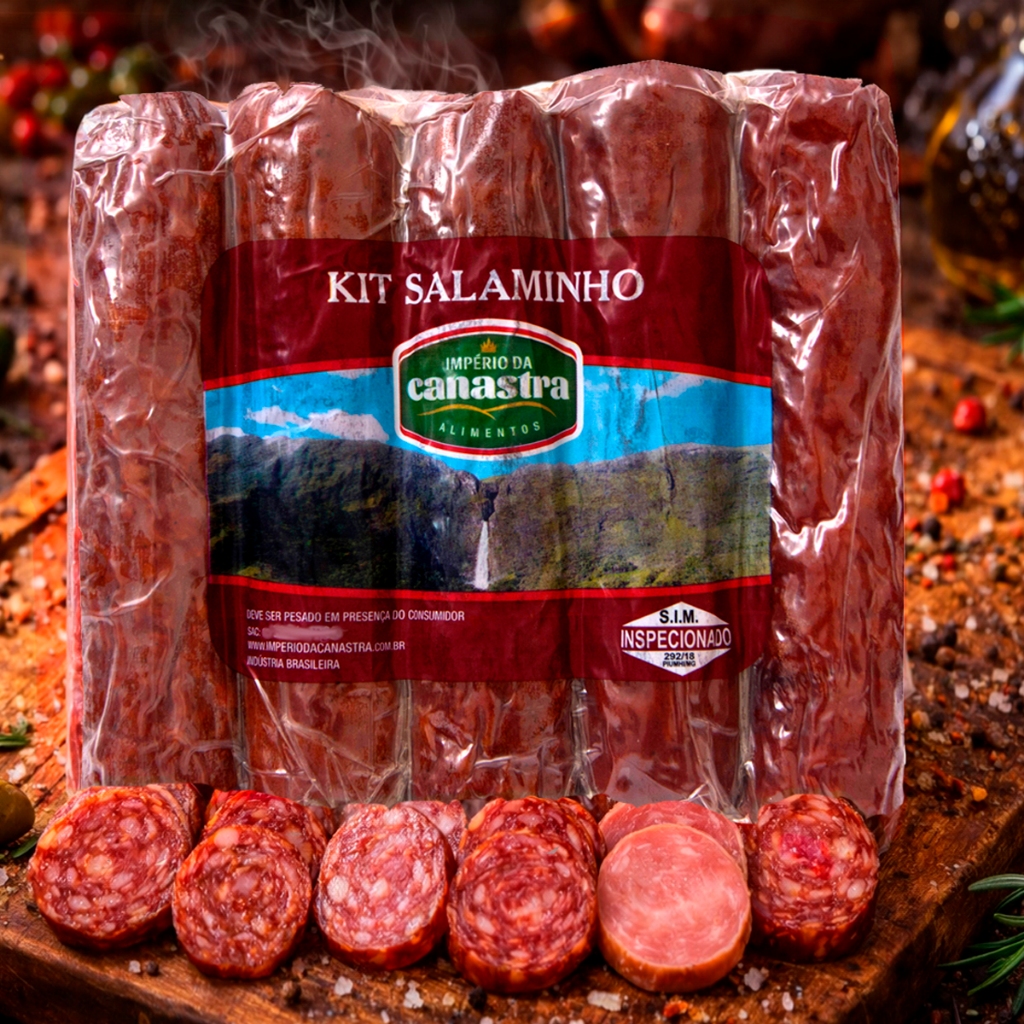 Kit Salame Tipo Italiano Artesanal Sabores Serra Da Canastra em Oferta na Shopee