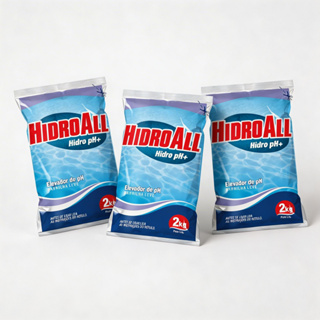 Kit 3 Barrilha Leve Elevador de pH 2Kg Hidroall em Oferta na Shopee