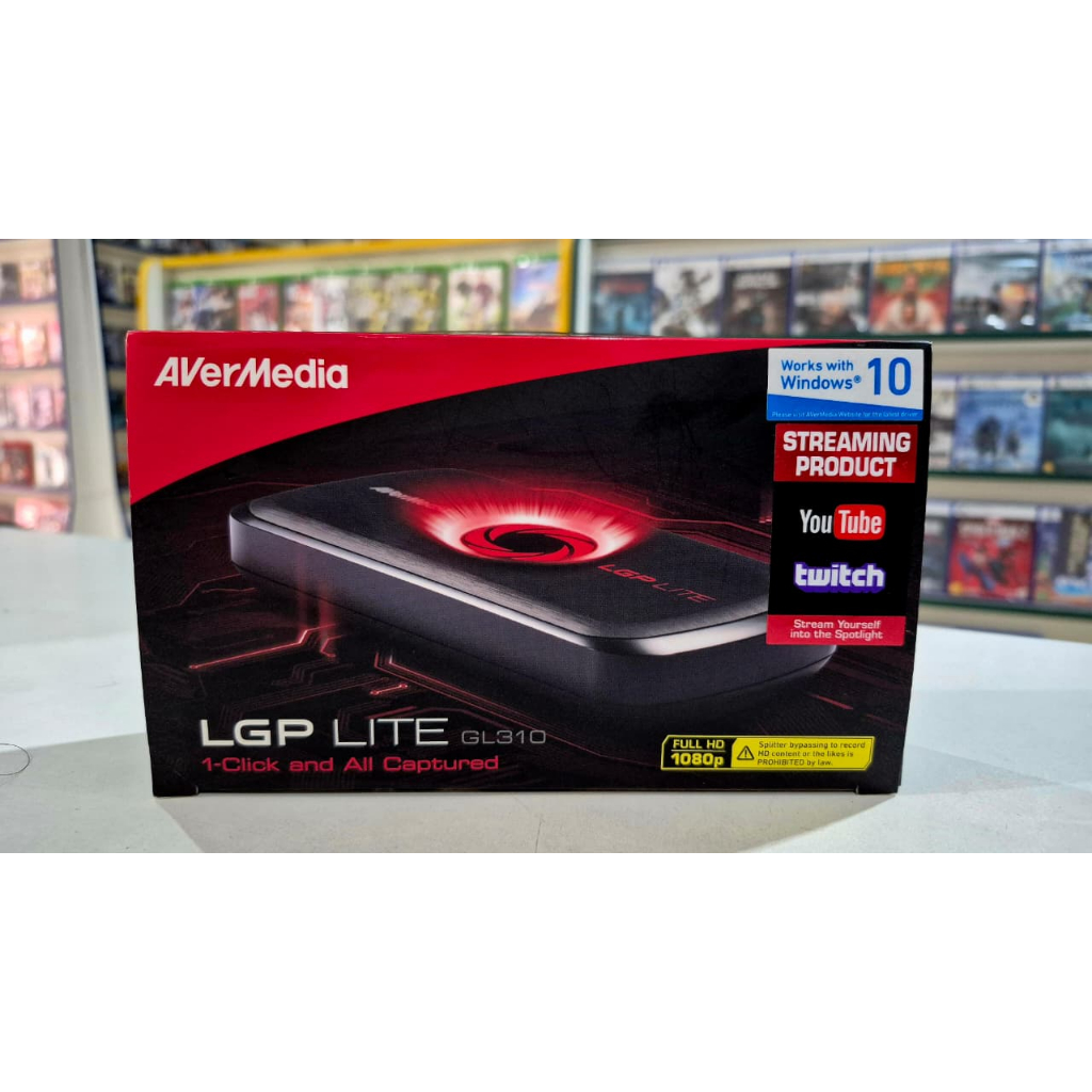 PLACA DE CAPTURA HDMI AVERMEDIA LIVE GAMER PORTABLE LITE (GL310)