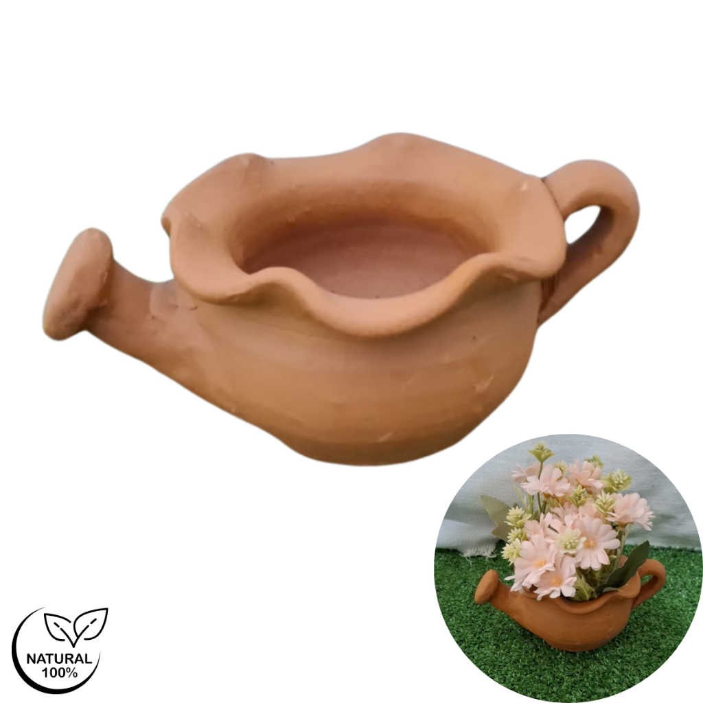 Vaso Jardineira de Barro  - Vaso Regador