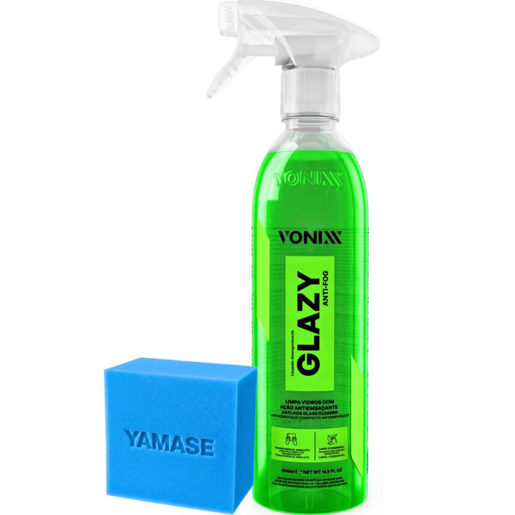 Glazy Anti Fog Vonixx Ação Anti Embaçante e Limpeza para Vidros Espelhos e ParaBrisas em Oferta na Shopee