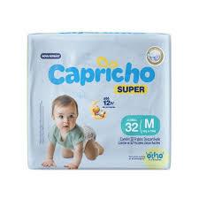 FRALDA CAPRICHO SUPER JUMBO M 32un