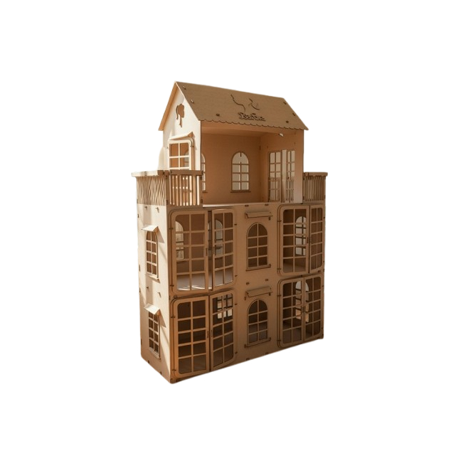 Casinha de Boneca Barbi Gigante 3 Pisos, Luxo e Diversão sem Limites! Portas Articuladas