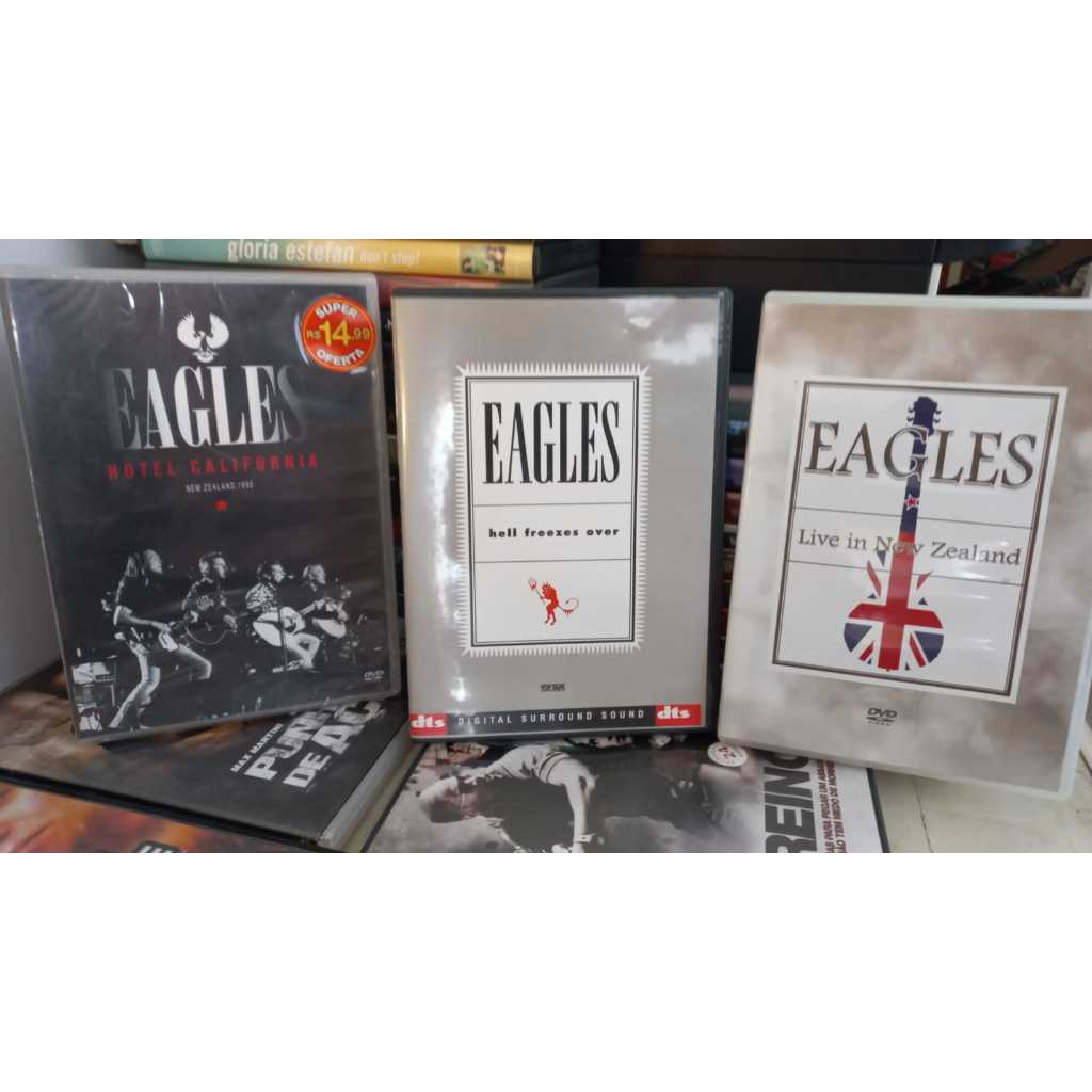 Dvd Eagles Hell freezes over - Live in Nova Zelandia - Hotel california new zealand 1995 (Lacrado)