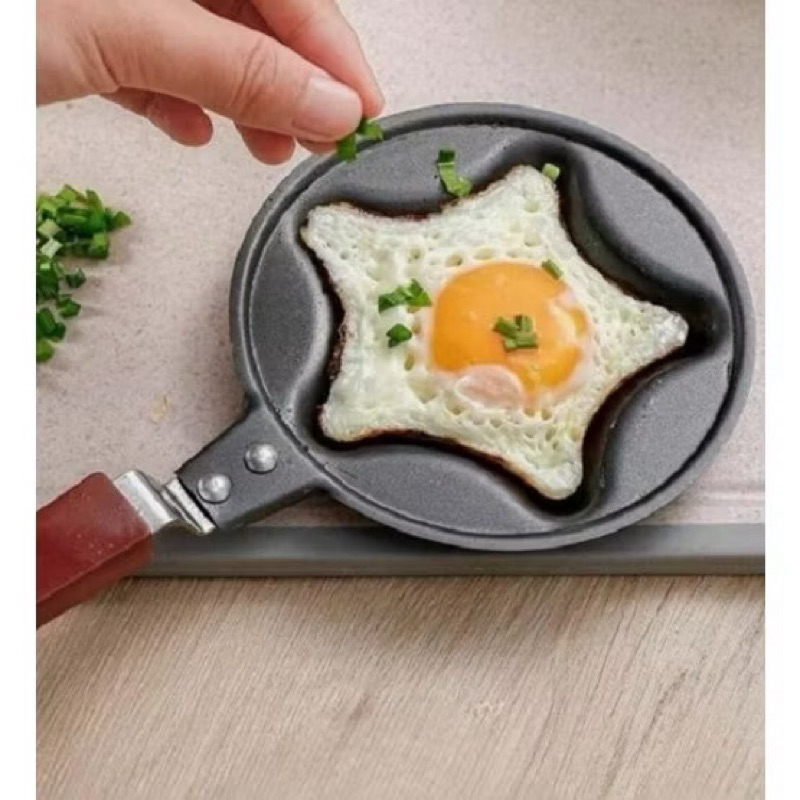 Frigideira de Formas Divertidas, Modelo Smile e Coração, Não Aderente - Allmini