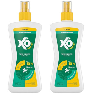 Kit 2 Repelente Xo Inseto Cimed 200ml Spray 10h de Protecao em Oferta na Shopee
