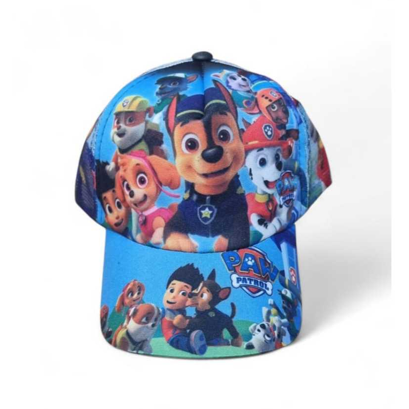 Boné Infantil Patrulha Canina Menino Chapéu Aba Curva