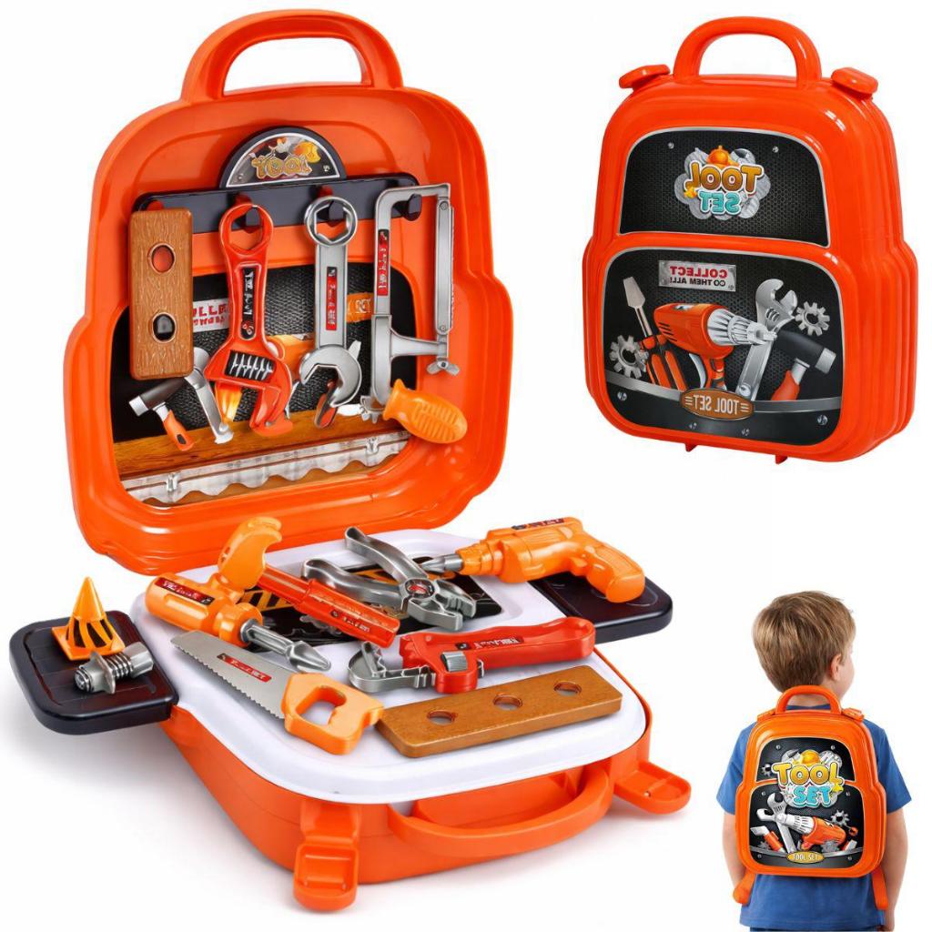 Brinquedo Maleta De Ferramentas Mochila Kit Acessórios 3 em 1 Educativo Mecânico Encanador em Oferta na Shopee