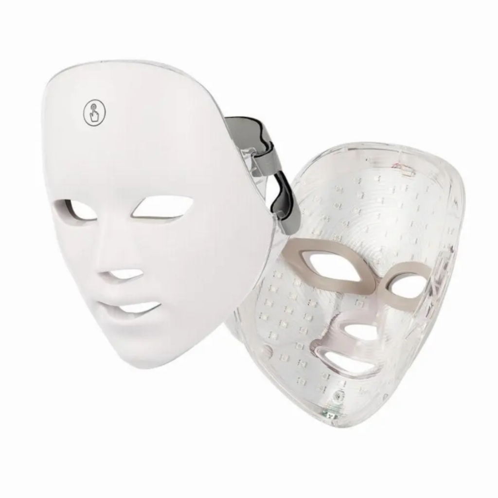 Máscara Led 7 Cores Wireless Tratamento Estética Acne