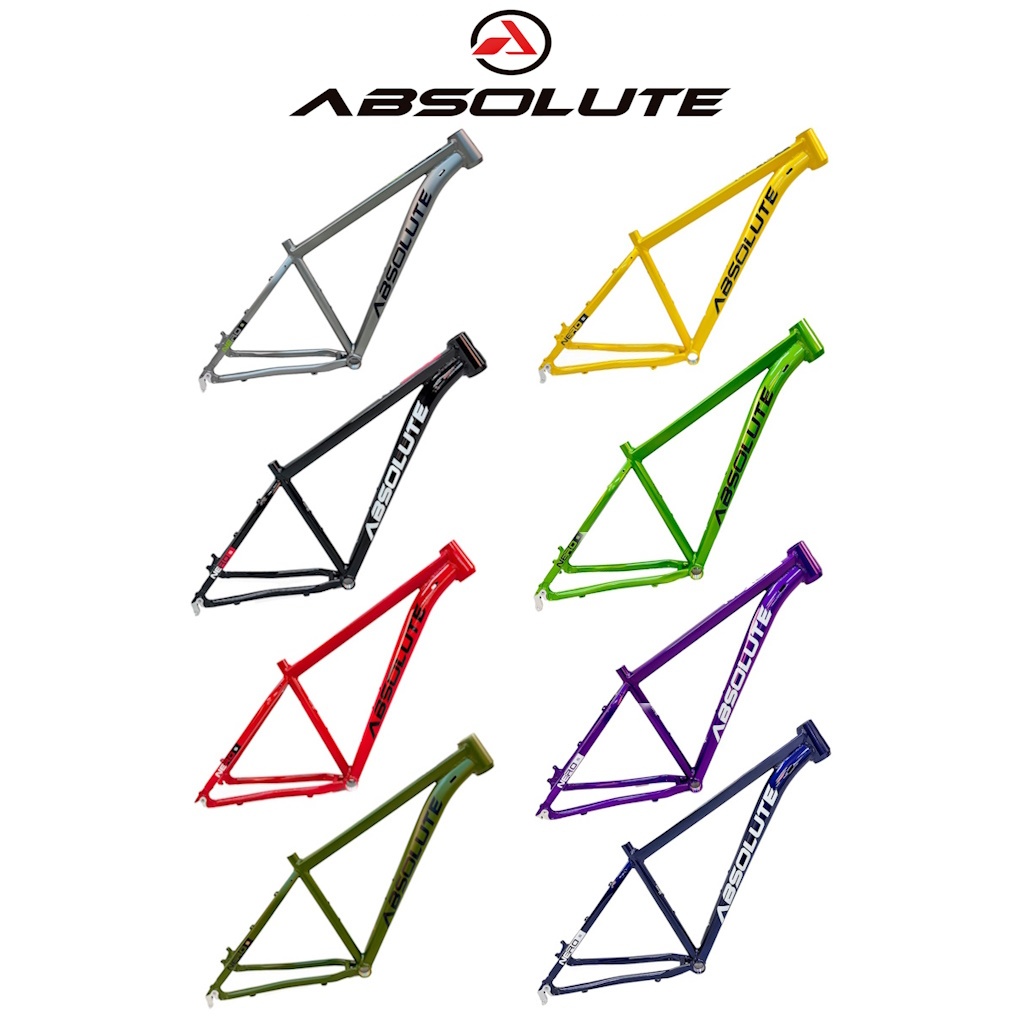 Quadro De Bicicleta 29 Absolute Nero 5 Aluminio 6061 Mtb - Tamanho 13/15/17/19/21