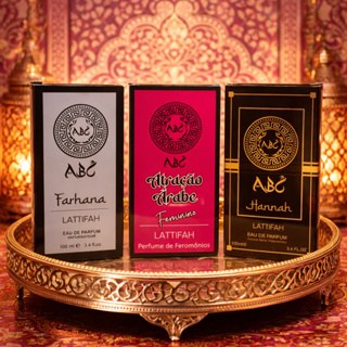 KIT 3 PERFUMES ÁRABES FEMININOS 100ML CADA em Oferta na Shopee