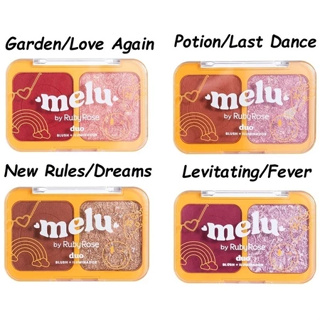 Duo Blush + Iluminador Melu by Ruby Rose 6g em Oferta na Shopee