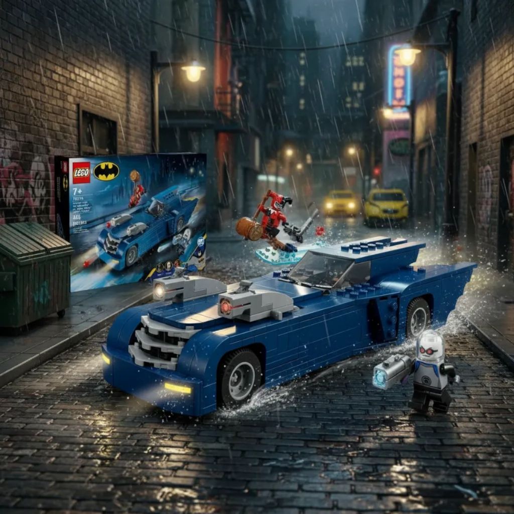 Lego Dc Batman Com Batmóvel Vs Harley Quinn E Mr. Freeze 76274 435pçs