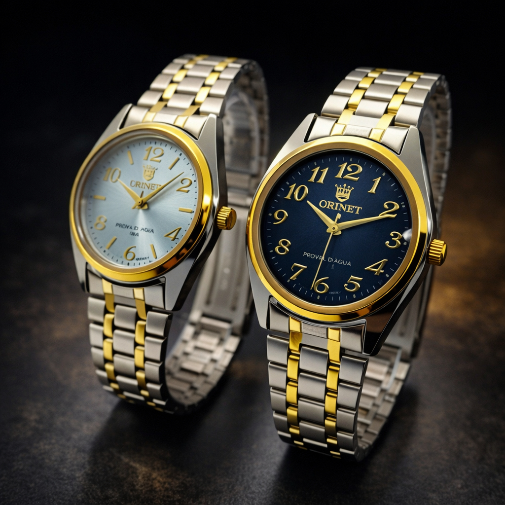 Relógio Orinet Unissex em Aço inox – Design Minimalista, Elegante e Resistente, Perfeito para Uso Diário e Estilo Casual em Oferta na Shopee