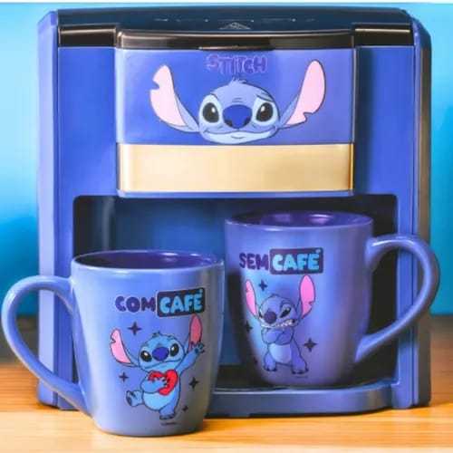 Cafeteira Elétrica Personalizada Stitch - Avon Disney