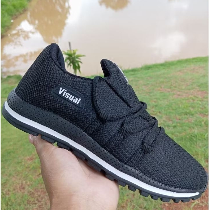 tenis esportivo casual masculino feminino visual preto /branco super promocao