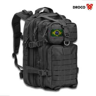 Mochila Tática 30 ou 50 Litros Reforçada Masculina Grande Impermeável Resistente Trilha Bandeira em Oferta na Shopee