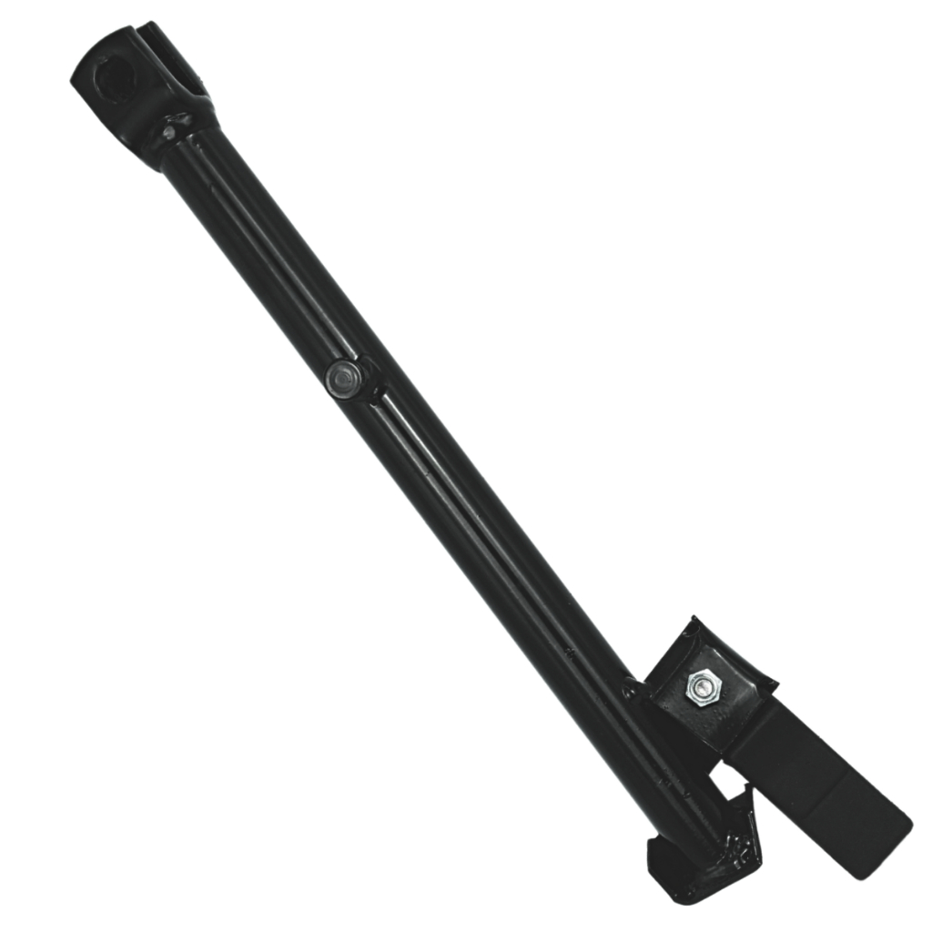 Cavalete Lateral Bros 150 160 2009 a 2017 XRE 300 2010 a 2017 Descanso Preto com Borracha em Oferta na Shopee