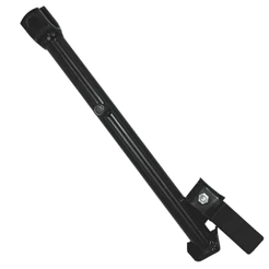 Cavalete Lateral Bros 150 160 2009 a 2017 XRE 300 2010 a 2017 Descanso Preto com Borracha