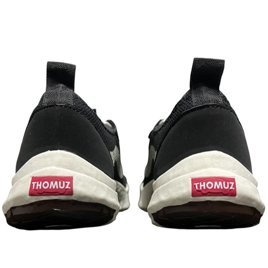 Tênis Academia Feminino e Masculino Meia THOMUZ SCHOOL Confortável Lançamento Elástico Calce Fácil em Oferta na Shopee