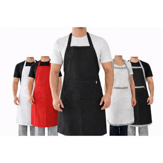 Avental de Frente Oxford Reforçado Masculino Feminino Com Bolso Bolso Grande – Cozinha, Restaurante, Churrasco, Padaria em Oferta na Shopee